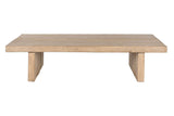 SOLID ELM COFFEE TABLE 170X100X40 NATURAL