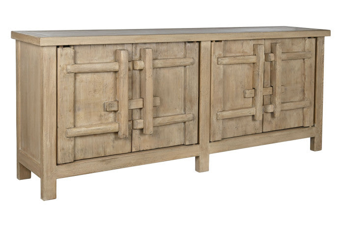 SIDEBOARD SOLID ELM 230X45X96 NATURAL