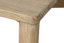 Load image into Gallery viewer, SOLID ELM COFFEE TABLE 170X109X41 NATURAL