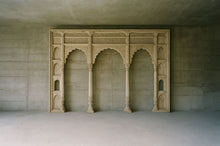 Load image into Gallery viewer, DOOR CARVED WOOD 463X20X292 NATURAL