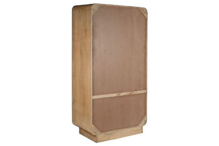 CLOSET WOOD RATTAN 100X55X190