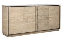 Load image into Gallery viewer, TRAVERTINE MARBLE BUFFET 180X40X85