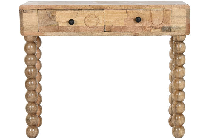 CONSOLE TABLE MANGO 95X35X76 GEOMETRIC