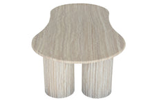 Charger l'image dans la galerie, COFFEE TABLE GRANITE MDF 130X70X45