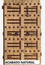 Load image into Gallery viewer, Antique door teak 75X30X210 natural