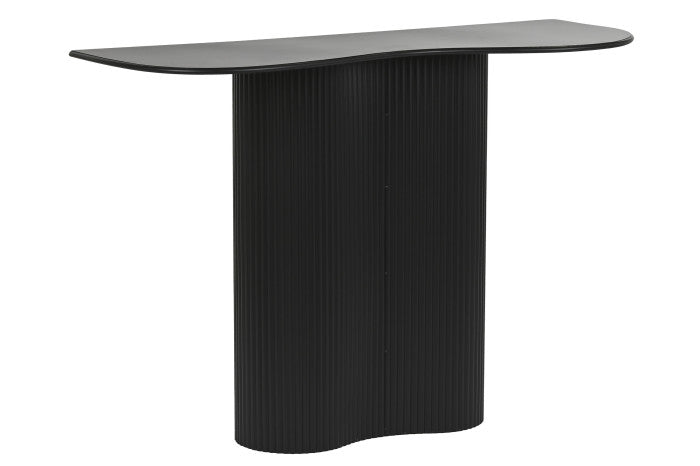 CONSOLE TABLE METAL 100X38X72 BLACK