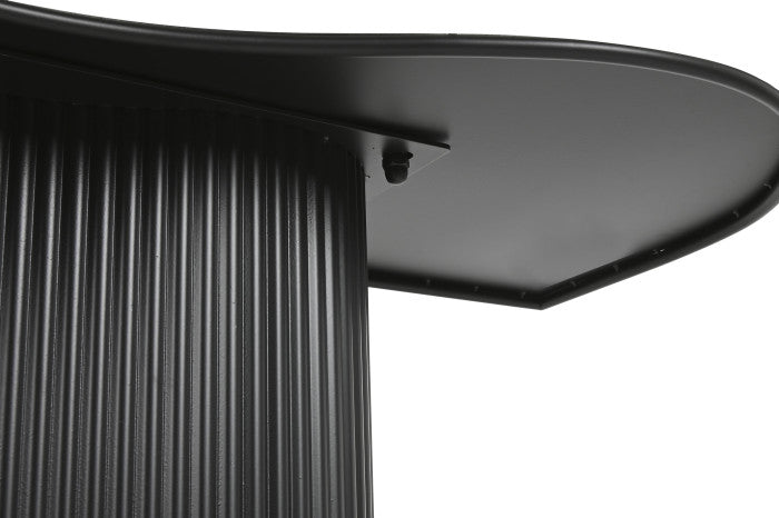 CONSOLE TABLE METAL 100X38X72 BLACK
