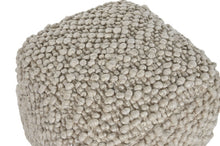 Load image into Gallery viewer, FOOTREST WOOL COTTON 45X45X45 BEIGE