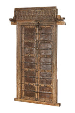 Load image into Gallery viewer, Antique door teak 110X20X190 brown
