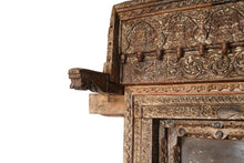 Load image into Gallery viewer, Antique door teak 110X20X190 brown