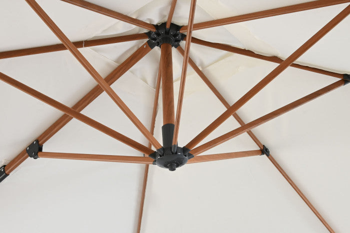 PARASOL STEEL POLYESTER 300X300X250 ROTARY