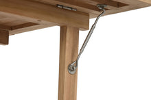 Load image into Gallery viewer, WAITRESS TEAK 108X90X72 FOLDING NATURAL BROWN