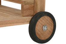 Load image into Gallery viewer, WAITRESS TEAK 108X90X72 FOLDING NATURAL BROWN