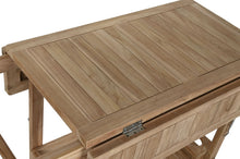 Load image into Gallery viewer, WAITRESS TEAK 108X90X72 FOLDING NATURAL BROWN