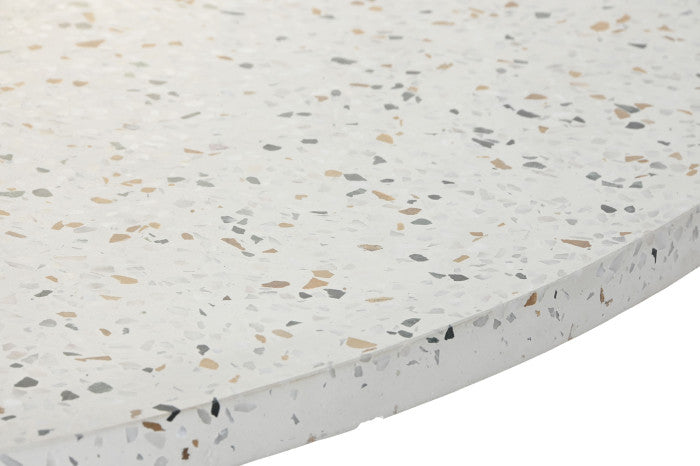 TABLE ACACIA TERRAZO 130X130X76