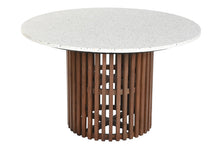 Load image into Gallery viewer, TABLE ACACIA TERRAZO 130X130X76