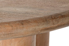 Cargar imagen en el visor de la galería, DINING TABLE MANGO 150X150X78,7 BROWN