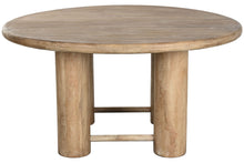 Cargar imagen en el visor de la galería, DINING TABLE MANGO 150X150X78,7 BROWN