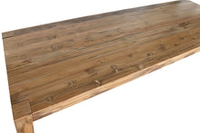 Cargar imagen en el visor de la galería, TABLE TEAK 300X100X78 NATURAL