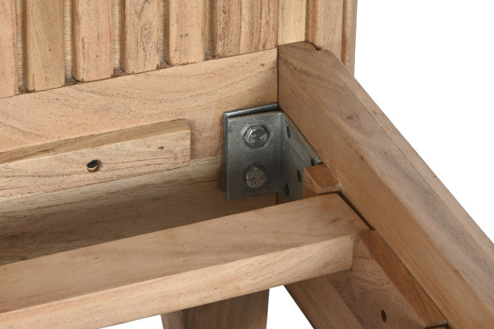 BED ACACIA 184X200X110