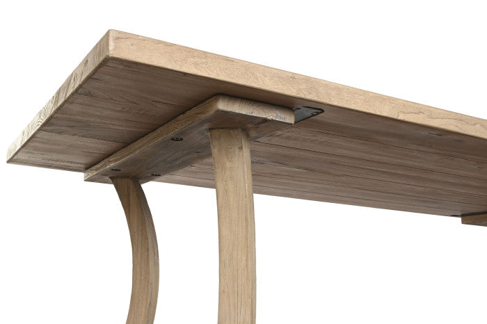 TABLE ELM 240X100X76 NATURAL