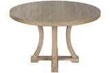 TABLE ELM 120X120X76 NATURAL
