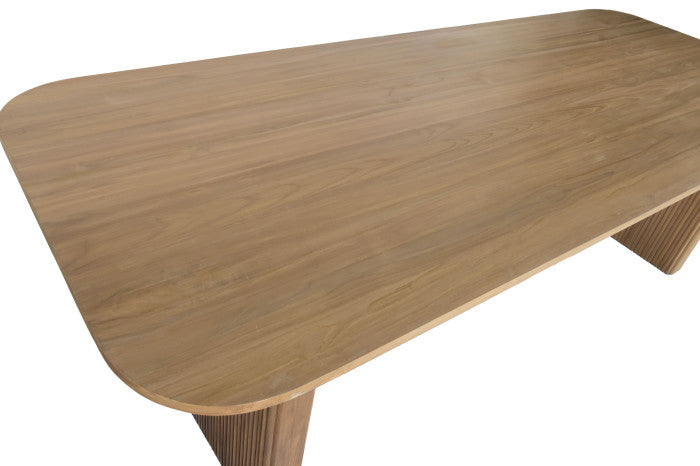 TABLE TEAK 250X100X77 NATURAL