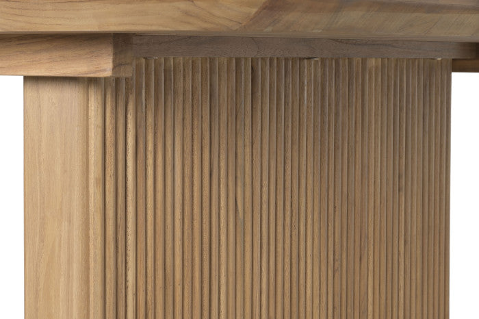 TABLE TEAK 250X100X77 NATURAL