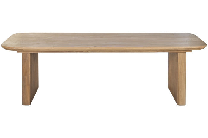 TABLE TEAK 250X100X77 NATURAL