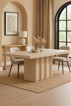 Cargar imagen en el visor de la galería, TABLE WOOD SIMILE 180X90X76 BEIGE