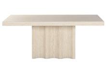 Cargar imagen en el visor de la galería, TABLE WOOD SIMILE 180X90X76 BEIGE
