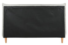 Charger l&#39;image dans la galerie, BED POLYESTER WOOD 177X219X113 MAX. 220 KG. BEIGE