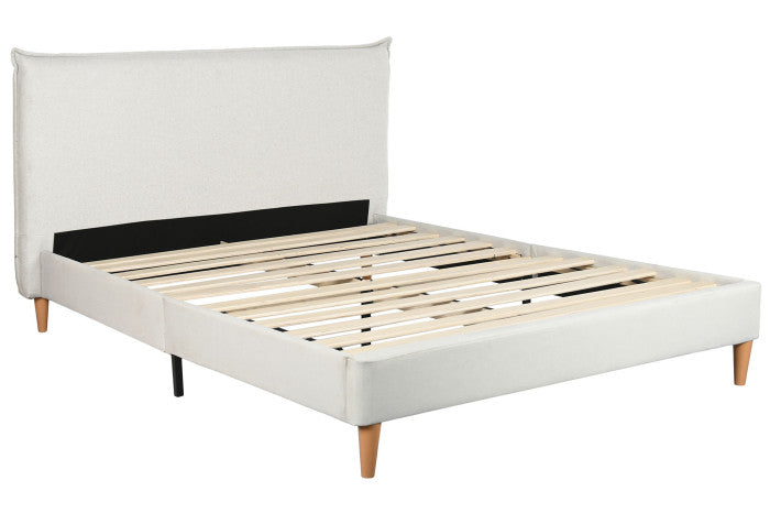 BED POLYESTER WOOD 177X219X113 MAX. 220 KG.