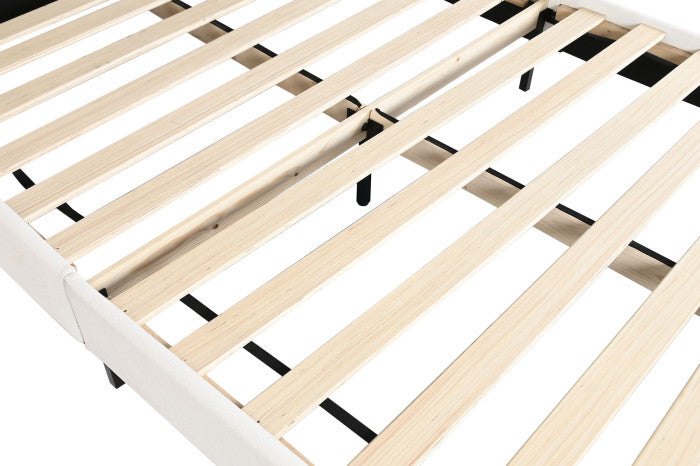BED POLYESTER WOOD 177X219X113 MAX. 220 KG.