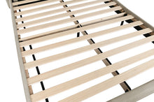 Carica l&#39;immagine nel visualizzatore di Gallery, BED POLYESTER WOOD 170X219X120 MAX. 220 KG. BEIGE