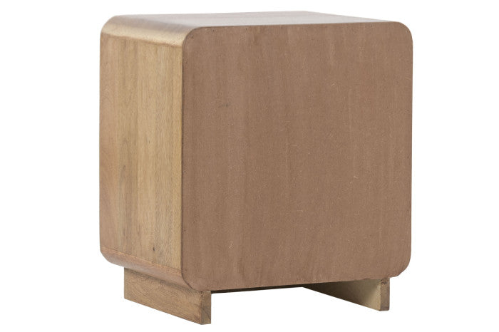 BEDSIDE TABLE MANGO JUTE 40X30X45 2 DRAWERS