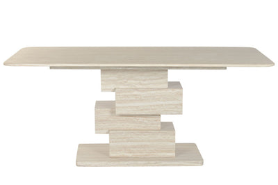 TABLE GRANITE MDF 180X90X75 FAUX MARBLE