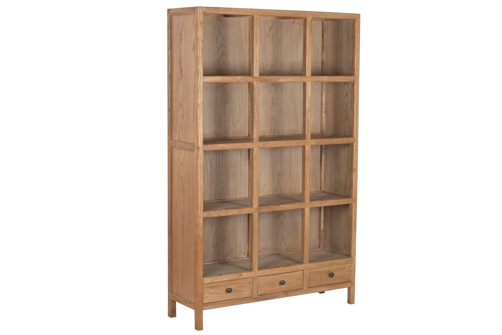 RECYCLED WOOD ELM 120X38X190 NATURAL