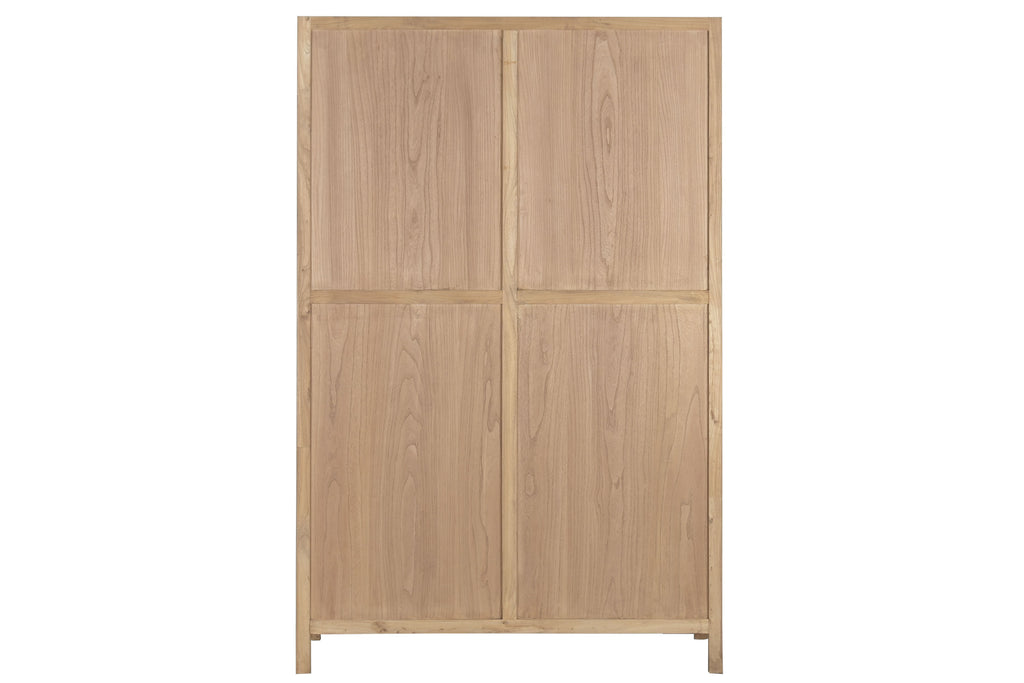 RECYCLED WOOD ELM 120X38X190 NATURAL