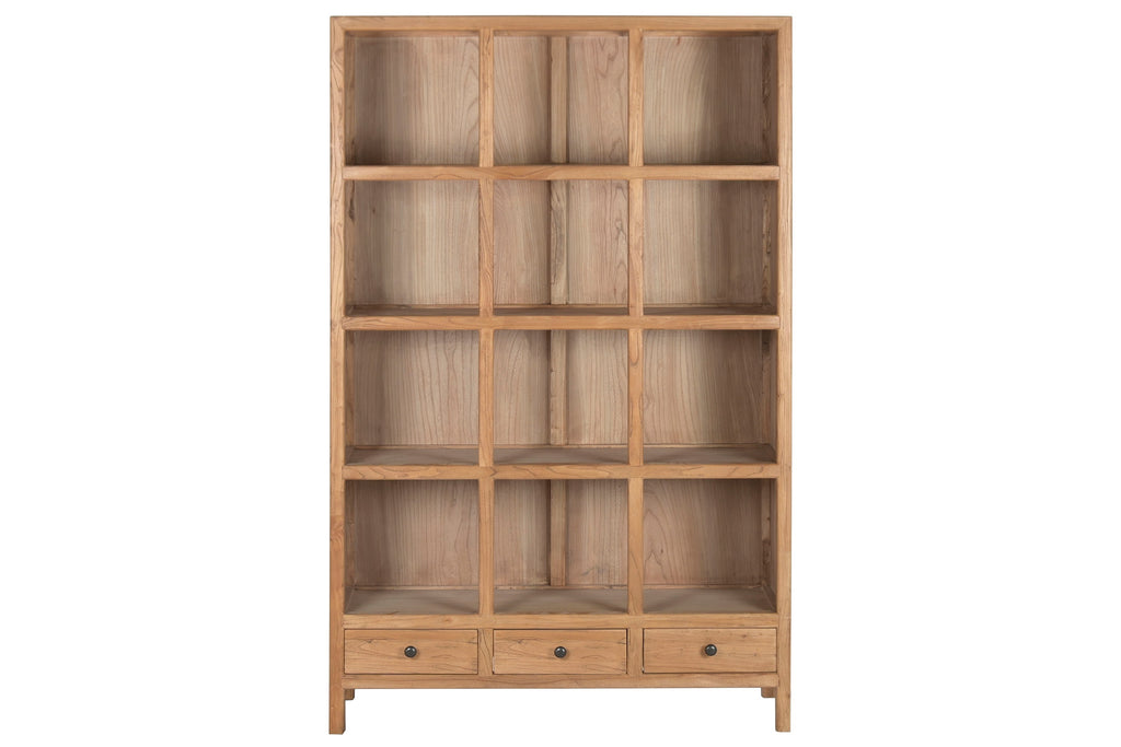 RECYCLED WOOD ELM 120X38X190 NATURAL