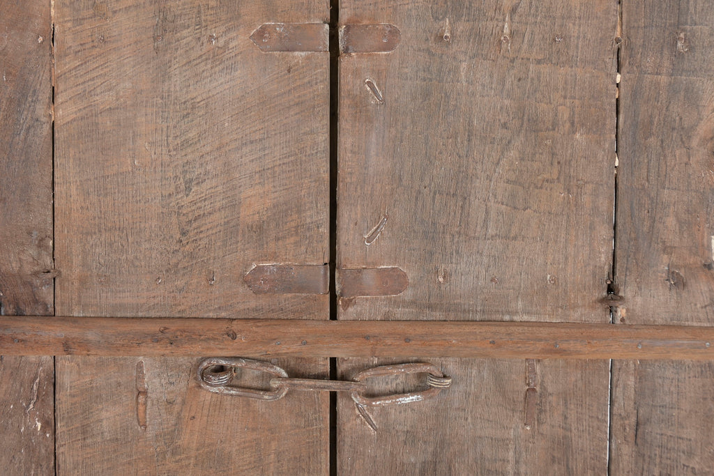 Antique door teak iron 90X10X180 natural