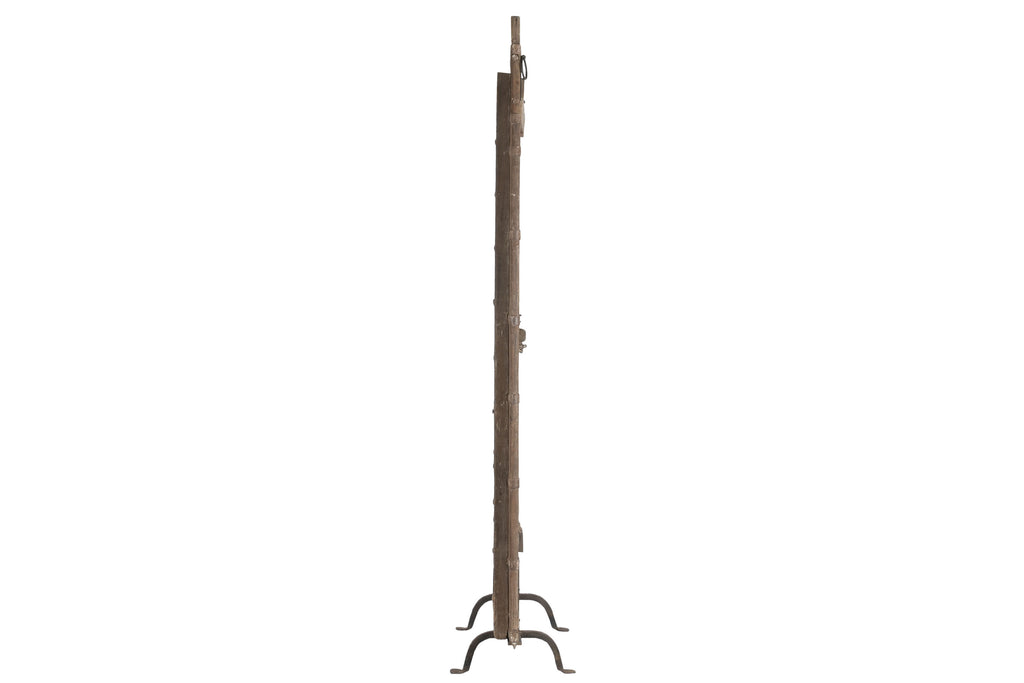 Antique door teak iron 90X10X180 natural