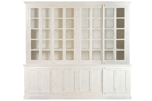 SHOWCASE TEAK MANGO 270X43X244 DECAPE WHITE