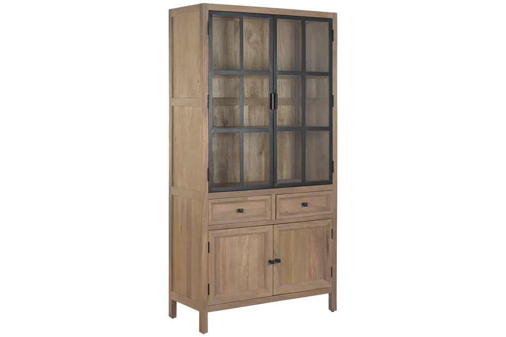 SHOWCASE MANGO METAL 100X42X195 NATURAL