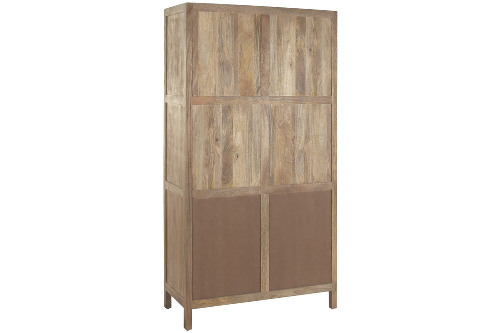 SHOWCASE MANGO METAL 100X42X195 NATURAL
