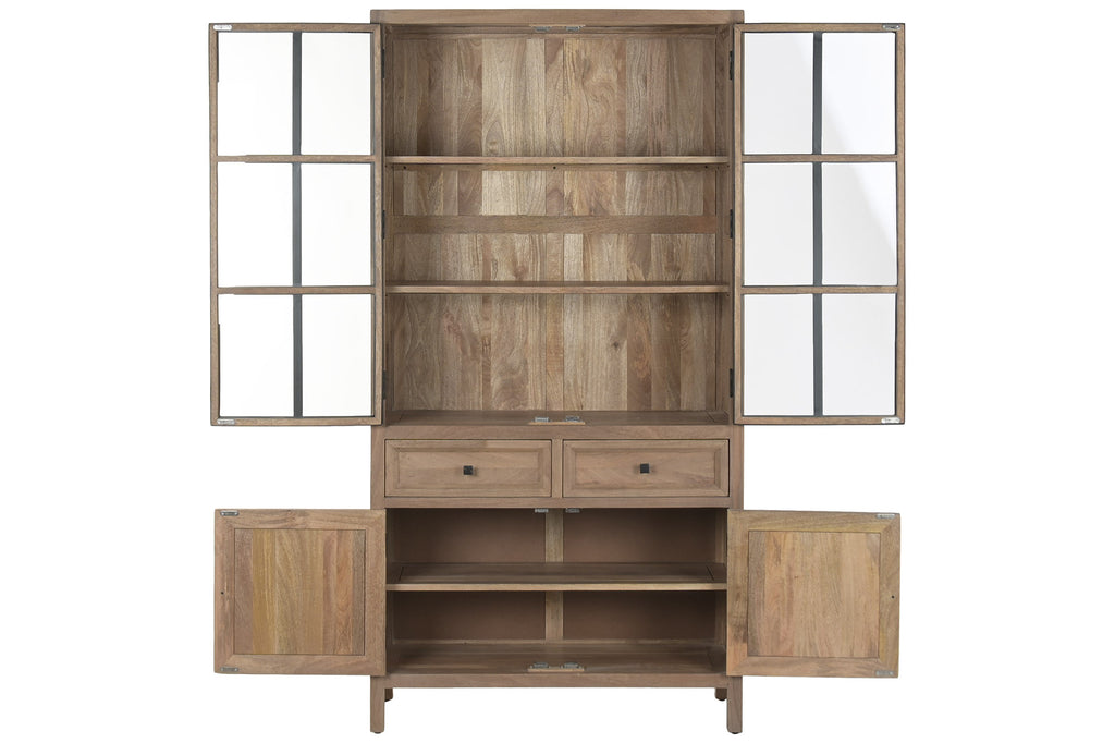SHOWCASE MANGO METAL 100X42X195 NATURAL