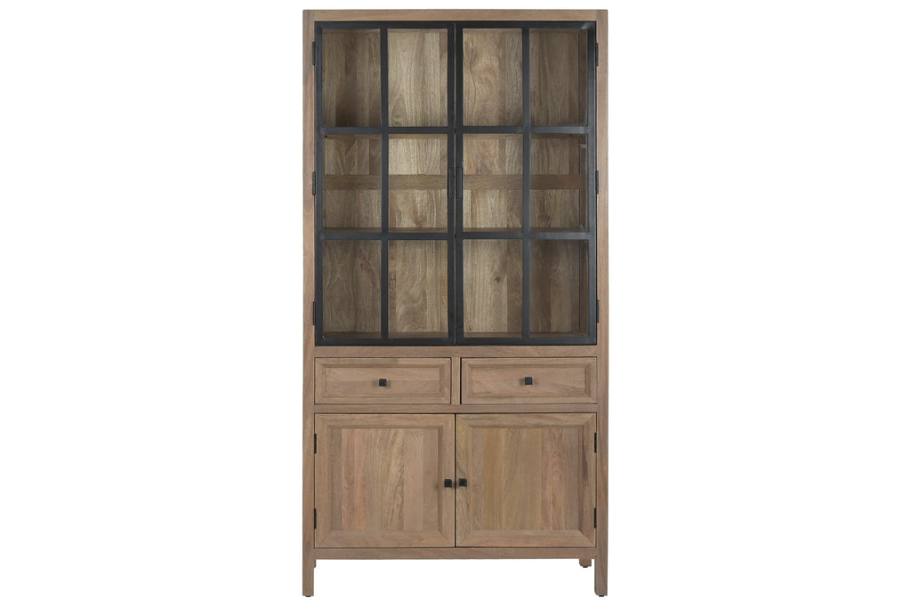 SHOWCASE MANGO METAL 100X42X195 NATURAL