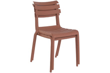 Laden Sie das Bild in den Galerie-Viewer, TABLE SET 5 PP HIERRO E-COAT 140X70X75 TERRACOTTA