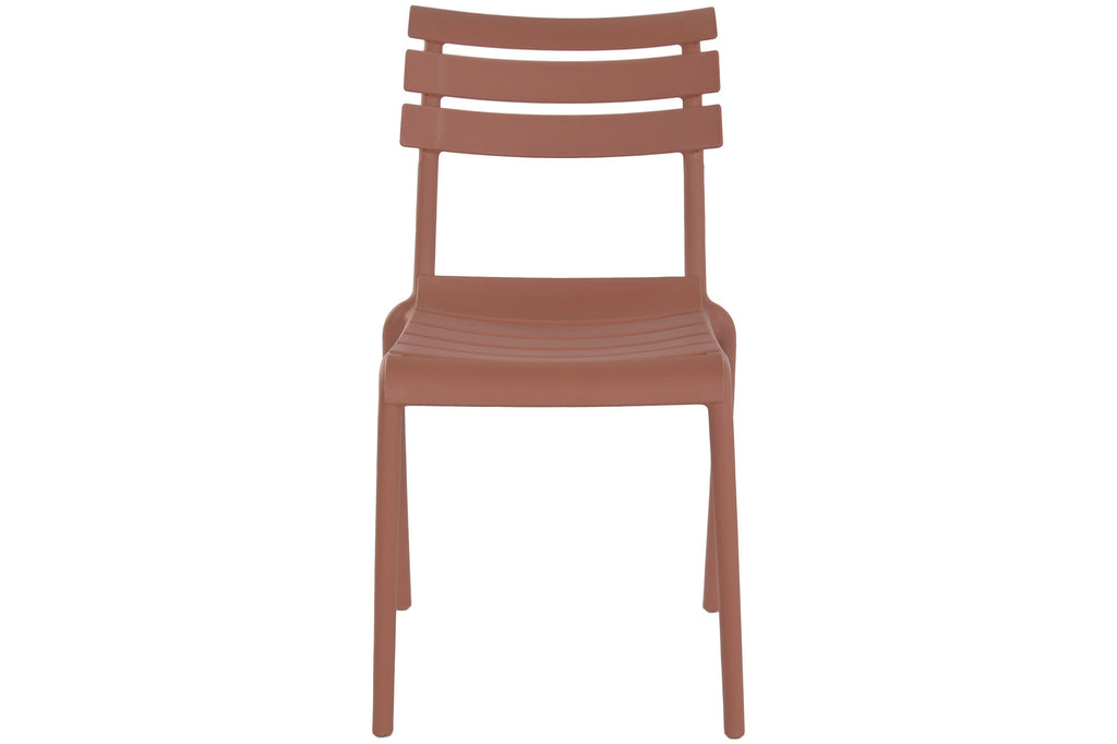 TABLE SET 5 PP HIERRO E-COAT 140X70X75 TERRACOTTA