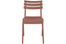 Laden Sie das Bild in den Galerie-Viewer, TABLE SET 5 PP HIERRO E-COAT 140X70X75 TERRACOTTA